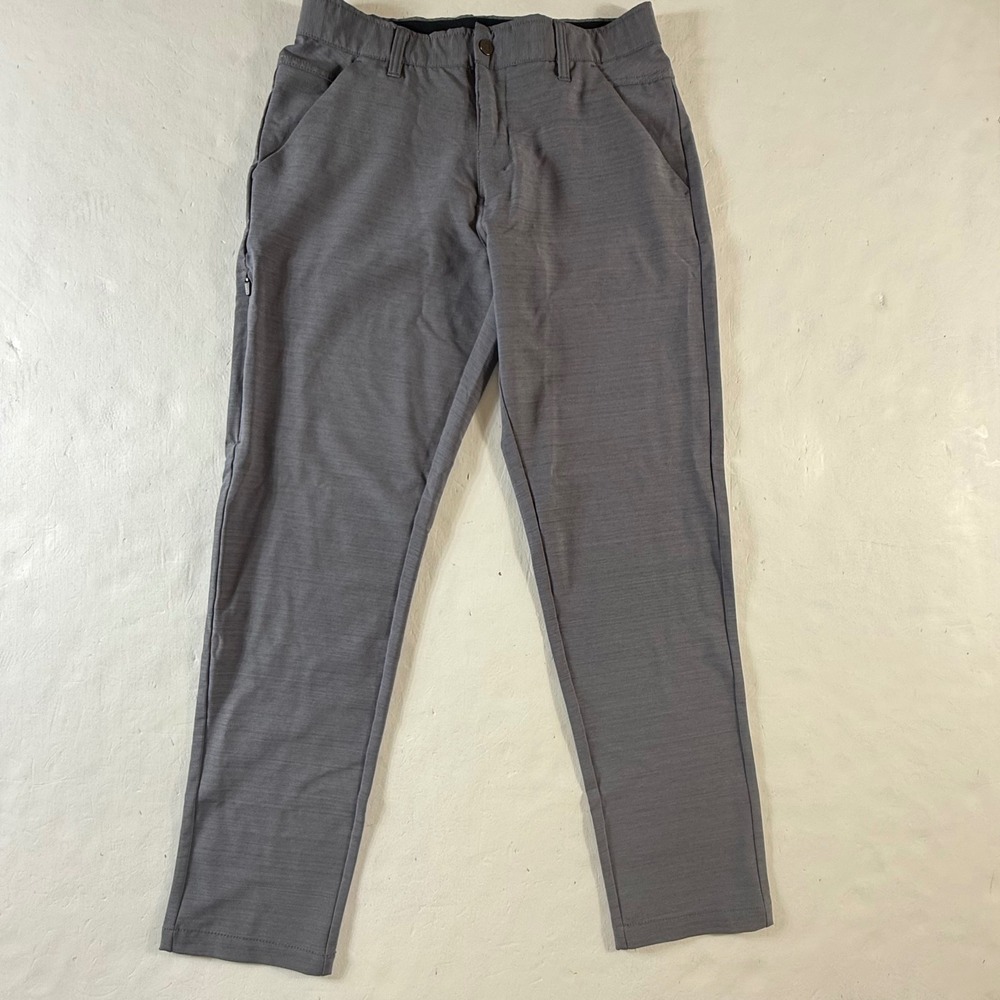 BYLT Premium Basics Kinetic Pant Mens 32x29 Performance‎ Stretch Gray Polyester - Picture 3 of 10